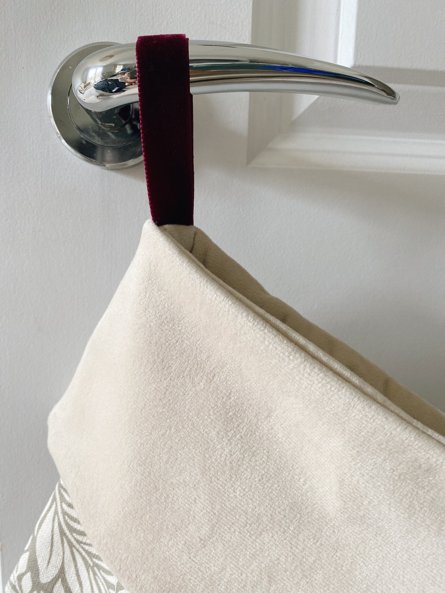 The Delilah Luxury Velvet-Lined Christmas Stocking