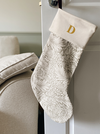 Personalised Delilah Luxury Velvet-Lined Christmas Stocking