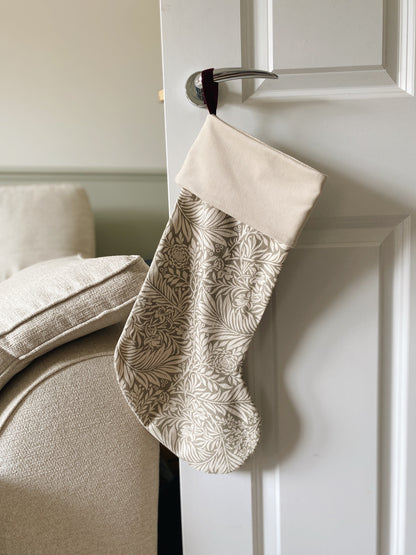 The Delilah Luxury Velvet-Lined Christmas Stocking